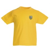 Cronk Y Berry - Embroidered P.E. T-shirt - Yellow